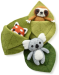 Felt stuffed animals